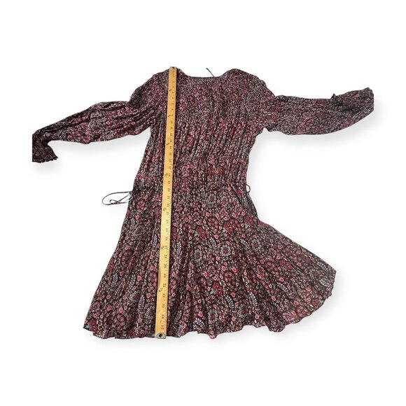 Isabel Marant Étoile Noanne Floral Mini Dress Brown FR 34 NWT - Picture 16 of 16